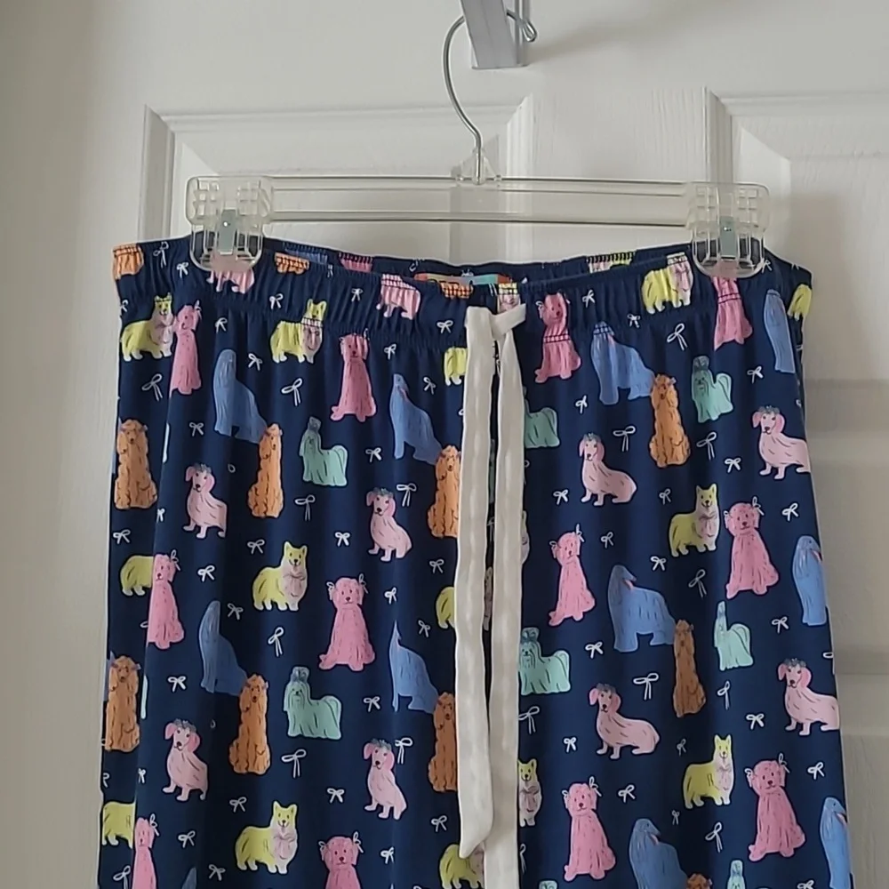 PJ Salvage Dog Print Pajama Set Medium - Picture 8 of 15